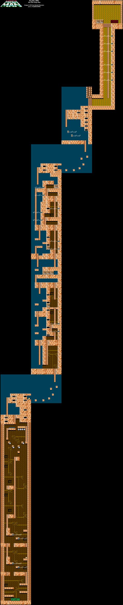 megaman 6 elecman battery map.